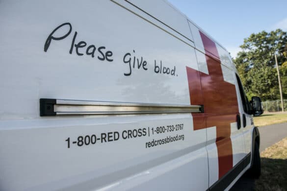 American Red Cross van